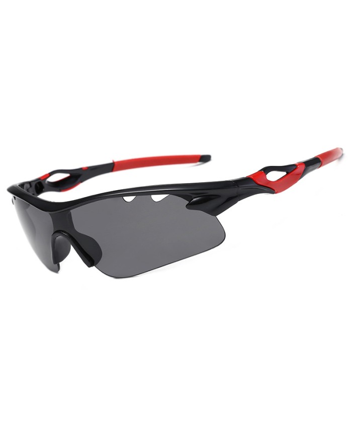Occhiali da Sole Polarizzati Special Sport Multisport Nero Rosso SUNGLSS01