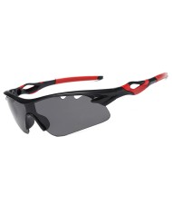Occhiali da Sole Polarizzati Special Sport Multisport Nero Rosso SUNGLSS01