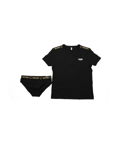 Set slip e T-shirt Moschino A21018119