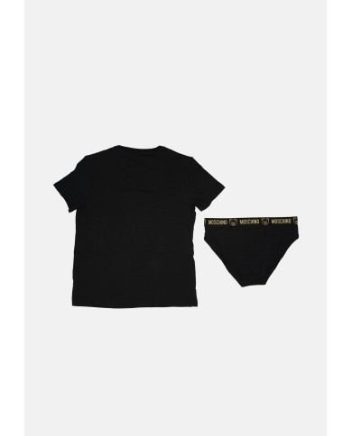 Set slip e T-shirt Moschino A21018119