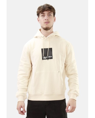 FELPA CON CAPPUCCIO KARL LAGERFELD KL240D1809