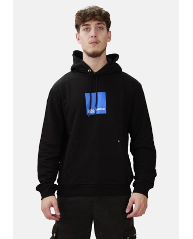 FELPA CON CAPPUCCIO KARL LAGERFELD KL240D1809