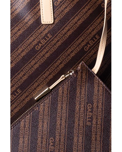 BORSA GAELLE LOGO ALL OVER  GBADP4337