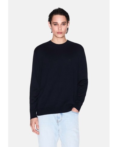 MAGLIONE A GIROCOLLO  ARMANI EXCHANGE XM000338-BL