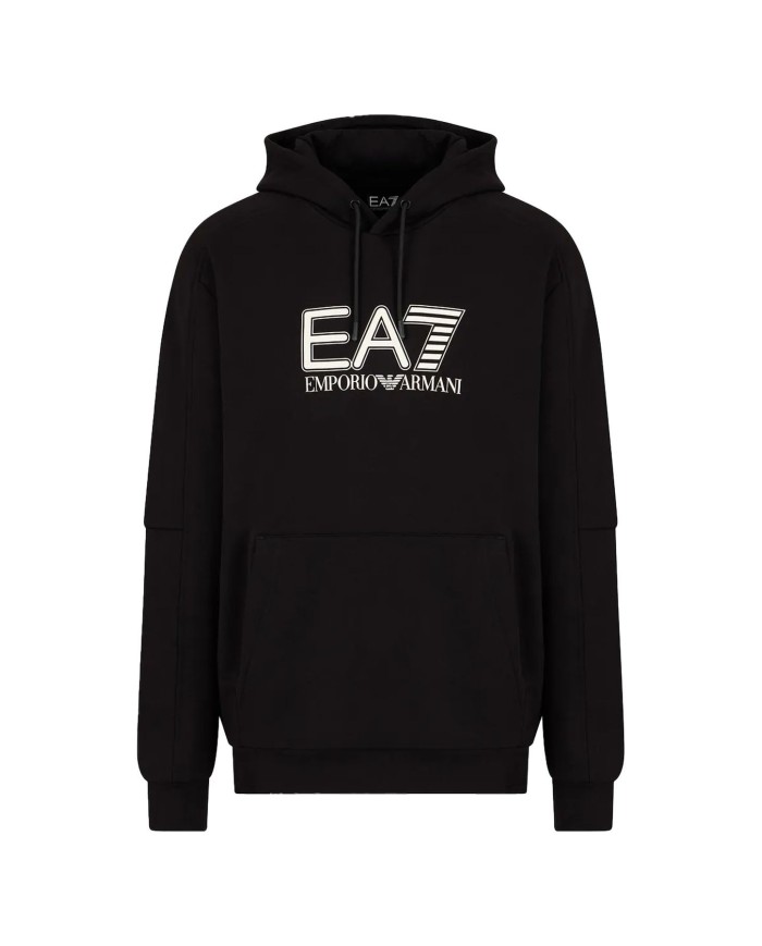 FELPA CON CAPPUCCIO  EA7  6DPM02
