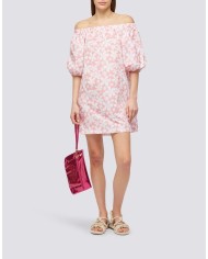 BORSA CLUTCH LAMINATA CON LOGO  SUNDEK AW416ABPU7LA