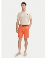 Pantaloncini di tessuto Royce 70-039 Rosa Slim Fit