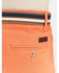 Pantaloncini di tessuto Royce 70-039 Rosa Slim Fit