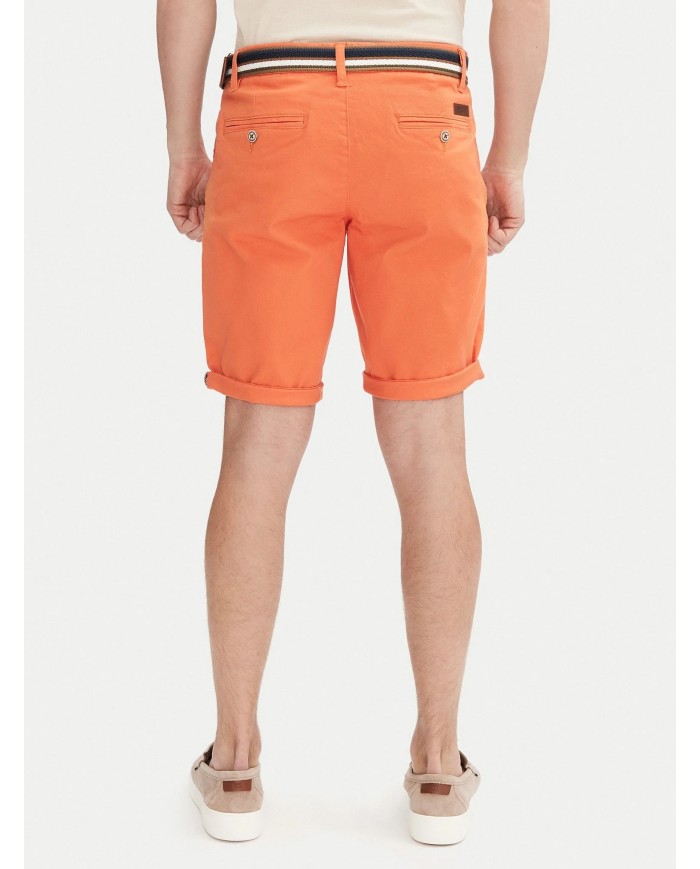 Pantaloncini di tessuto Royce 70-039 Rosa Slim Fit