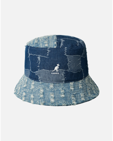 Cappello Kangol Denim Mash-UP Bucket K5296-MB438 Cappello Kangol Denim Mash-UP Bucket K5296-MB438