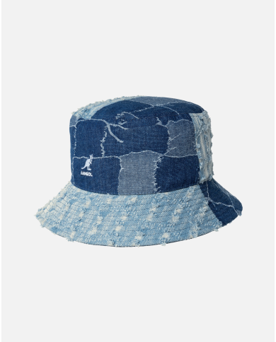 Cappello Kangol Denim Mash-UP Bucket K5296-MB438 Cappello Kangol Denim Mash-UP Bucket K5296-MB438