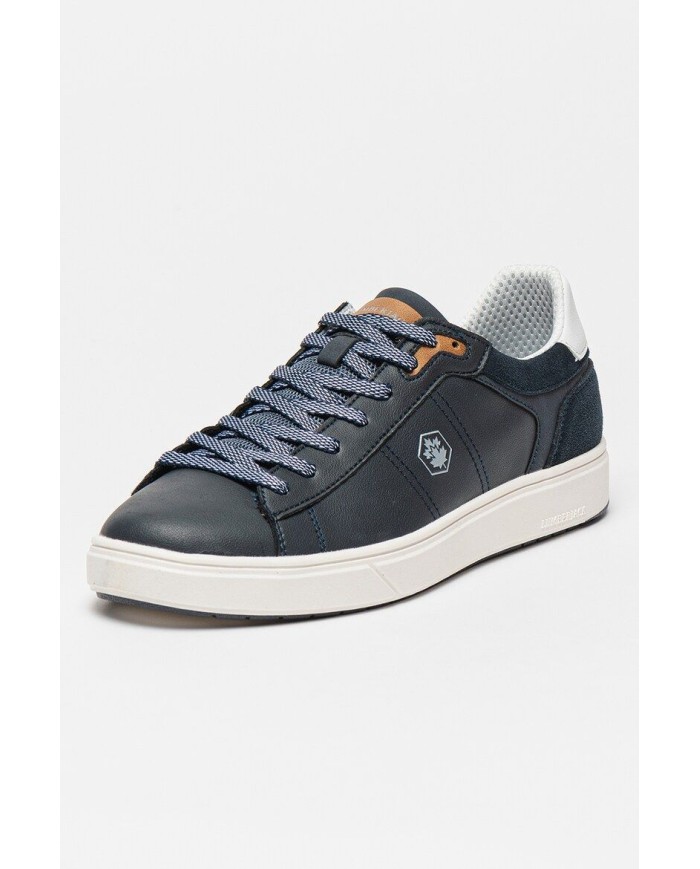 Sneakers blu da uomo con logo laterale Lumberjack Marvin SME8012-004-I55-CC001