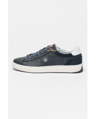 Sneakers blu da uomo con logo laterale Lumberjack Marvin SME8012-004-I55-CC001