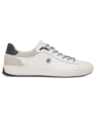 Sneakers bianche da uomo con logo laterale Lumberjack Marvin SME8012-004-I55-CA002 Sneakers bianche da uomo con logo laterale Lumberjack Marvin SME8012-004-I55-CA002