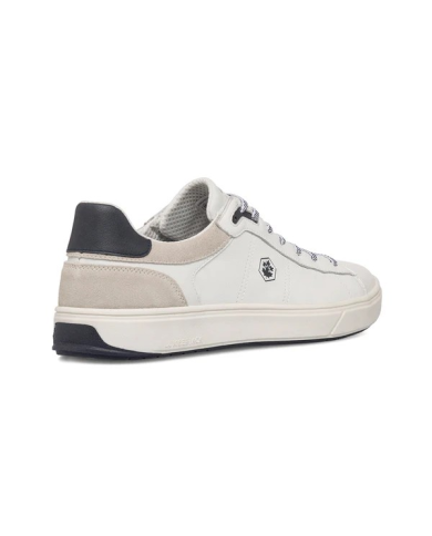 Sneakers bianche da uomo con logo laterale Lumberjack Marvin SME8012-004-I55-CA002 Sneakers bianche da uomo con logo laterale Lumberjack Marvin SME8012-004-I55-CA002