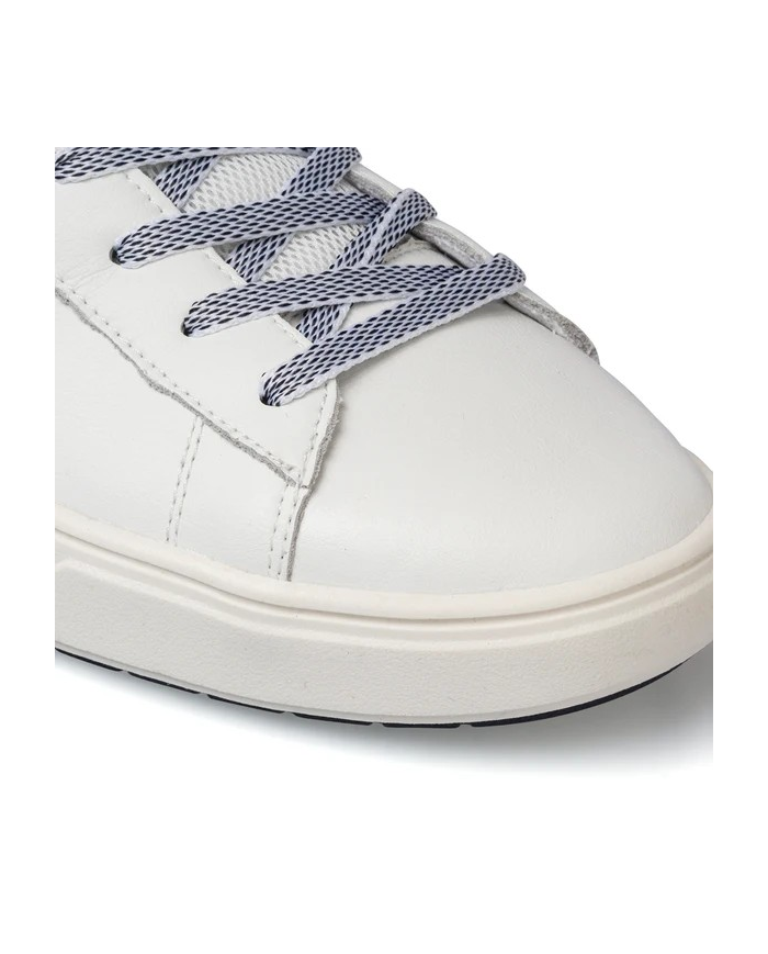 Sneakers bianche da uomo con logo laterale Lumberjack Marvin SME8012-004-I55-CA002