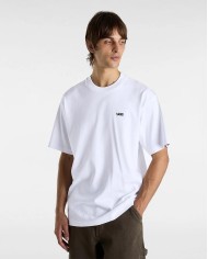 T-SHIRT VANS Left Chest Embroidered Logo  VN000P1PWHT T-SHIRT VANS Left Chest Embroidered Logo  VN000P1PWHT