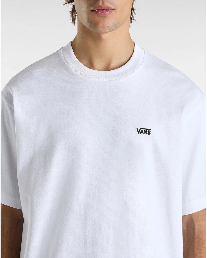 T-SHIRT VANS Left Chest Embroidered Logo  VN000P1PWHT
