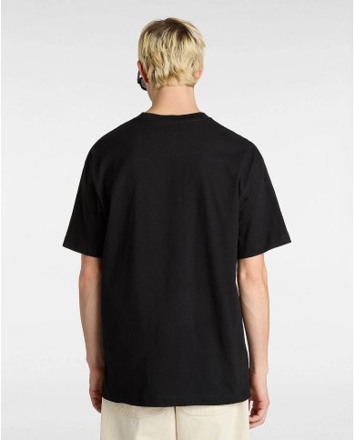 T-SHIRT VANS Left Chest Embroidered Logo VN000P1PBLK T-SHIRT VANS Left Chest Embroidered Logo VN000P1PBLK
