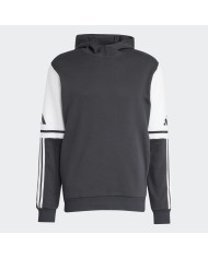 FELPA CON CAPPUCCIO FLEECE ADIDAS SQUADRA 25 JE2776