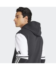 FELPA CON CAPPUCCIO FLEECE ADIDAS SQUADRA 25 JE2776