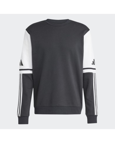 FELPA GIROCOLLO FLEECE ADIDAS SQUADRA 25 JE2780 FELPA GIROCOLLO FLEECE ADIDAS SQUADRA 25 JE2780