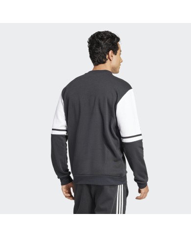 FELPA GIROCOLLO FLEECE ADIDAS SQUADRA 25 JE2780 FELPA GIROCOLLO FLEECE ADIDAS SQUADRA 25 JE2780