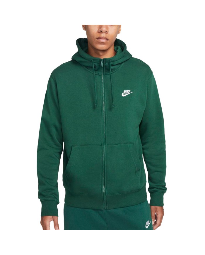 Felpa con cappuccio Full-Zip Nike Sportswear Club Fleece BV2645-323