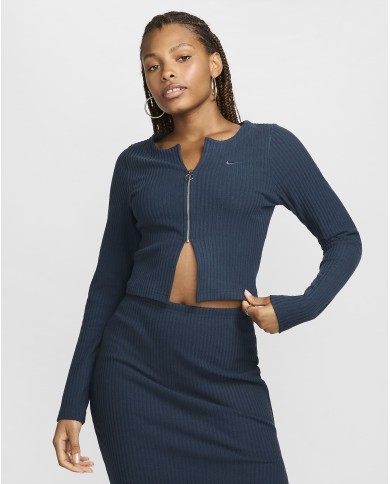 Cardigan con zip Nike Sportswear FN3682-478 Cardigan con zip Nike Sportswear FN3682-478