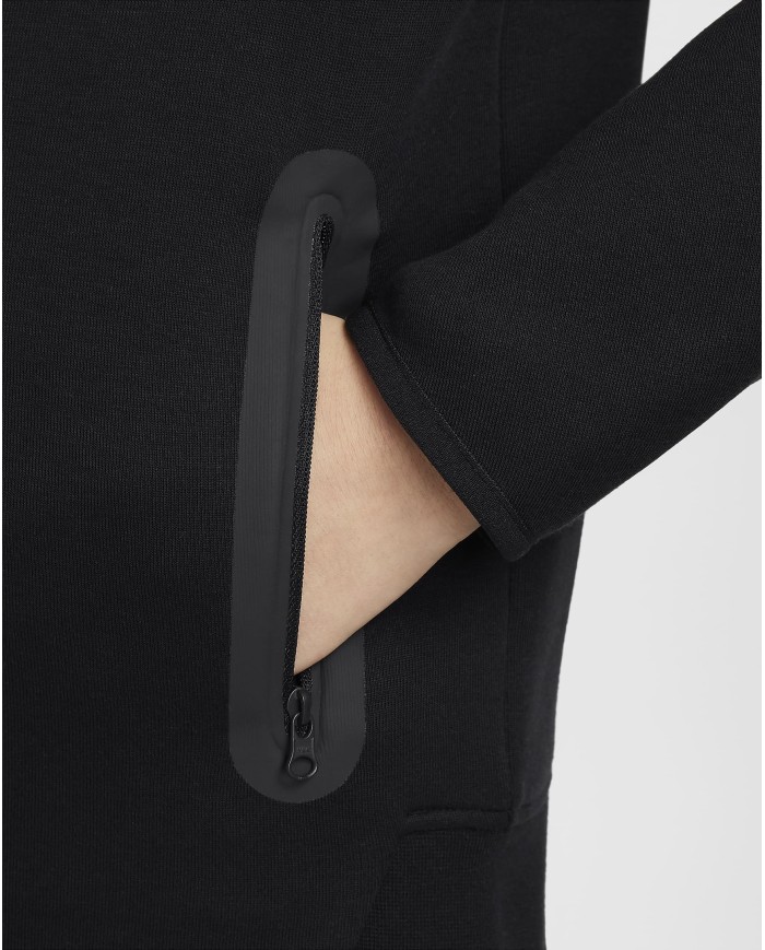 FELPA CON CAPPUCCIO FULL ZIP BARCELLONA TECH FLEECE FN8500-011