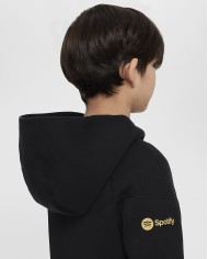 FELPA CON CAPPUCCIO FULL ZIP BARCELLONA TECH FLEECE FN8500-011