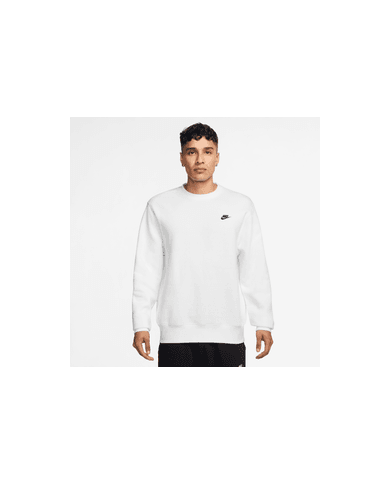 FELPA GIROCOLLO UOMO NIKE CLUB FN3886-100 FELPA GIROCOLLO UOMO NIKE CLUB FN3886-100