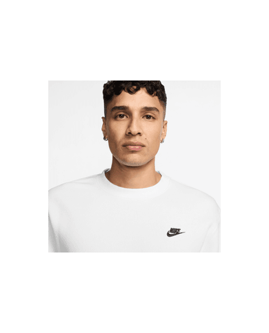 FELPA GIROCOLLO UOMO NIKE CLUB FN3886-100 FELPA GIROCOLLO UOMO NIKE CLUB FN3886-100