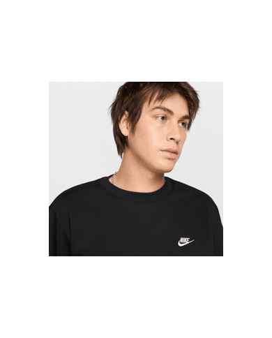 FELPA GIROCOLLO FLEECE NIKE CLUB FN3886-010 FELPA GIROCOLLO FLEECE NIKE CLUB FN3886-010