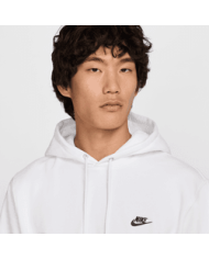 FELPA CON CAPPUCCIO FLEECE NIKE CLUB FN3859-100 FELPA CON CAPPUCCIO FLEECE NIKE CLUB FN3859-100