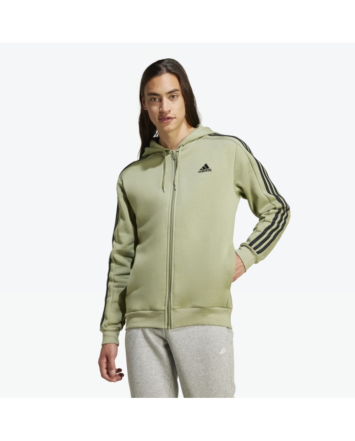 FELPA CON CAPPUCCIO FULL ZIP ADIDAS JE0341