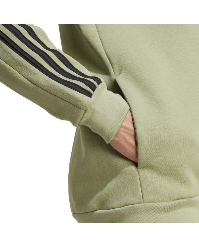 FELPA CON CAPPUCCIO FULL ZIP ADIDAS JE0341
