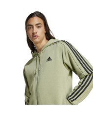 FELPA CON CAPPUCCIO FULL ZIP ADIDAS JE0341