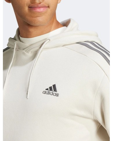 Felpa con cappuccio Essentials Fleece 3-Stripes IX0163 Felpa con cappuccio Essentials Fleece 3-Stripes IX0163
