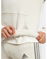 Felpa con cappuccio Essentials Fleece 3-Stripes IX0163