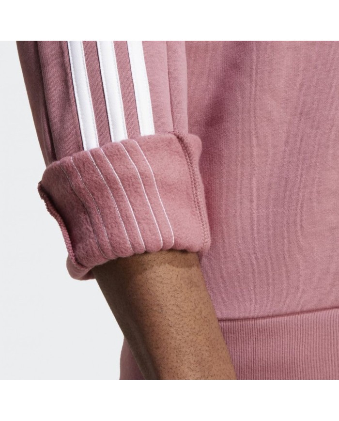 FELPA GIRACOLLO ADIDAS Essentials Fleece 3-Stripes IW7671