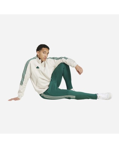 PANTALONE TUTA Essentials Fleece 3-Stripes Tapered Cuff  IW5950 PANTALONE TUTA Essentials Fleece 3-Stripes Tapered Cuff  IW5950