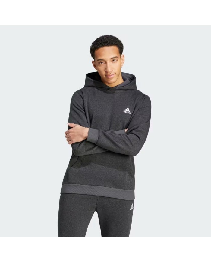 Felpa con cappuccio mélange ADIDAS  Essentials IW6359 Felpa con cappuccio mélange ADIDAS  Essentials IW6359