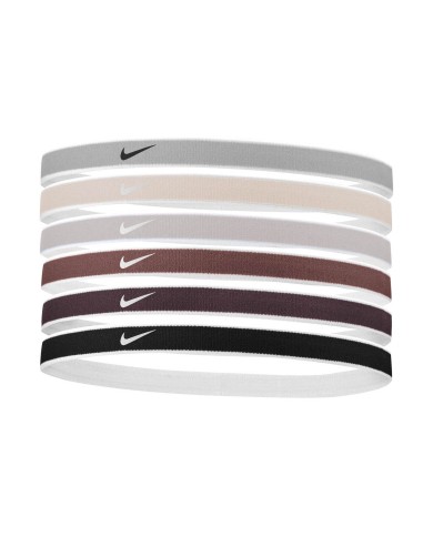 FASCIA PER CAPELLI NIKE SWOOSH SPORT TIPPED (6 UNITÀ)  N.100.2021.137 FASCIA PER CAPELLI NIKE SWOOSH SPORT TIPPED (6 UNITÀ)  N.100.2021.137