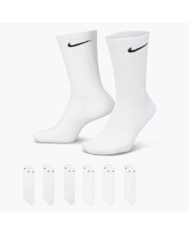 CALZINI NIKE 6 PACK  SX7666-100 CALZINI NIKE 6 PACK  SX7666-100