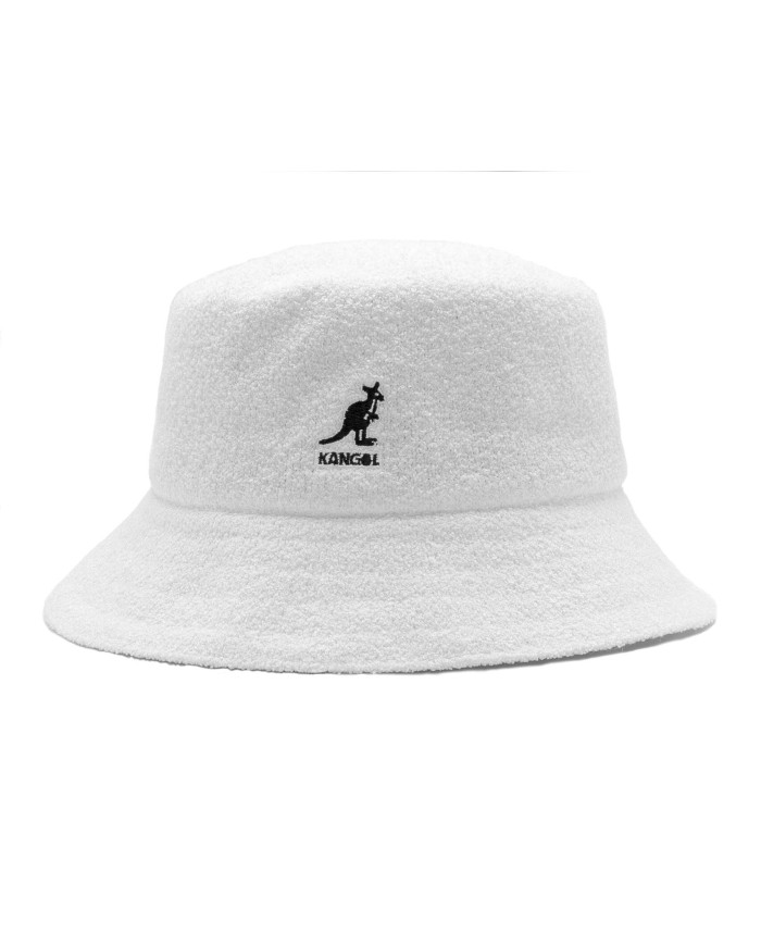 Cappellino da Pescatore Kangol Bermuda Bucket K3050ST-WH103