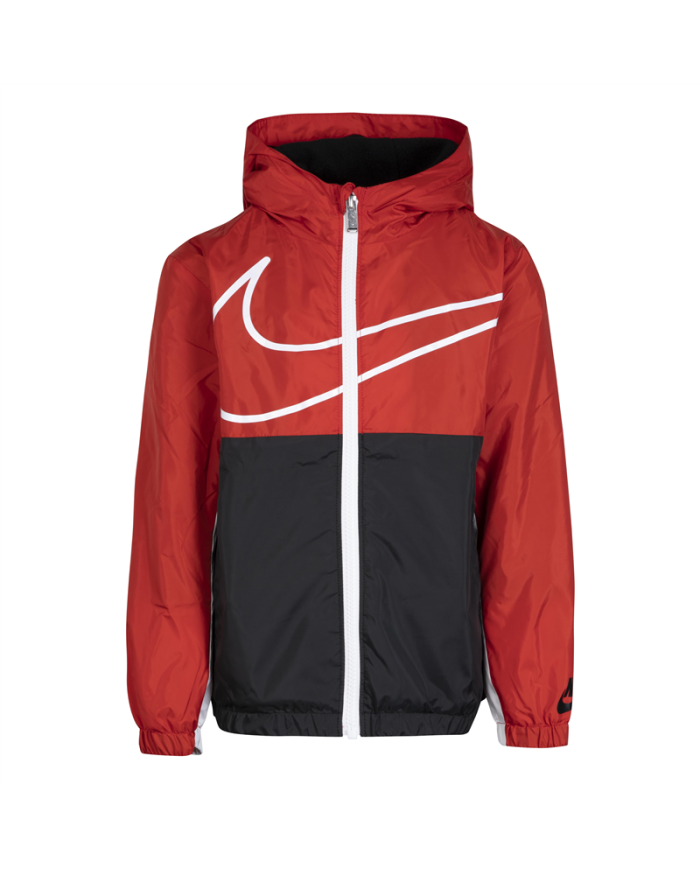 Giacca a vento foderata in pile Nike Swoosh 86J331-U10