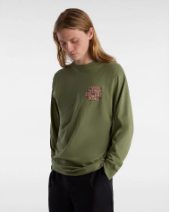 Maglietta a maniche lunghe Vans Checking Out VN000KBAAMB