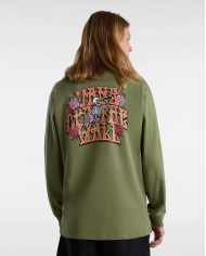 Maglietta a maniche lunghe Vans Checking Out VN000KBAAMB