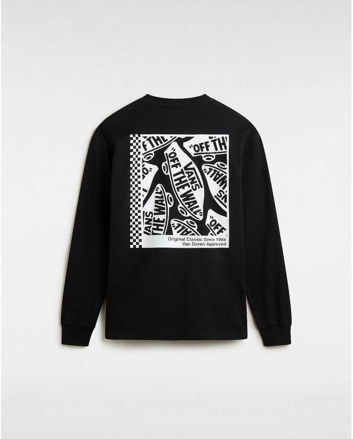 Maglietta a maniche lunghe Vans Tech Box VN000G5VBLK